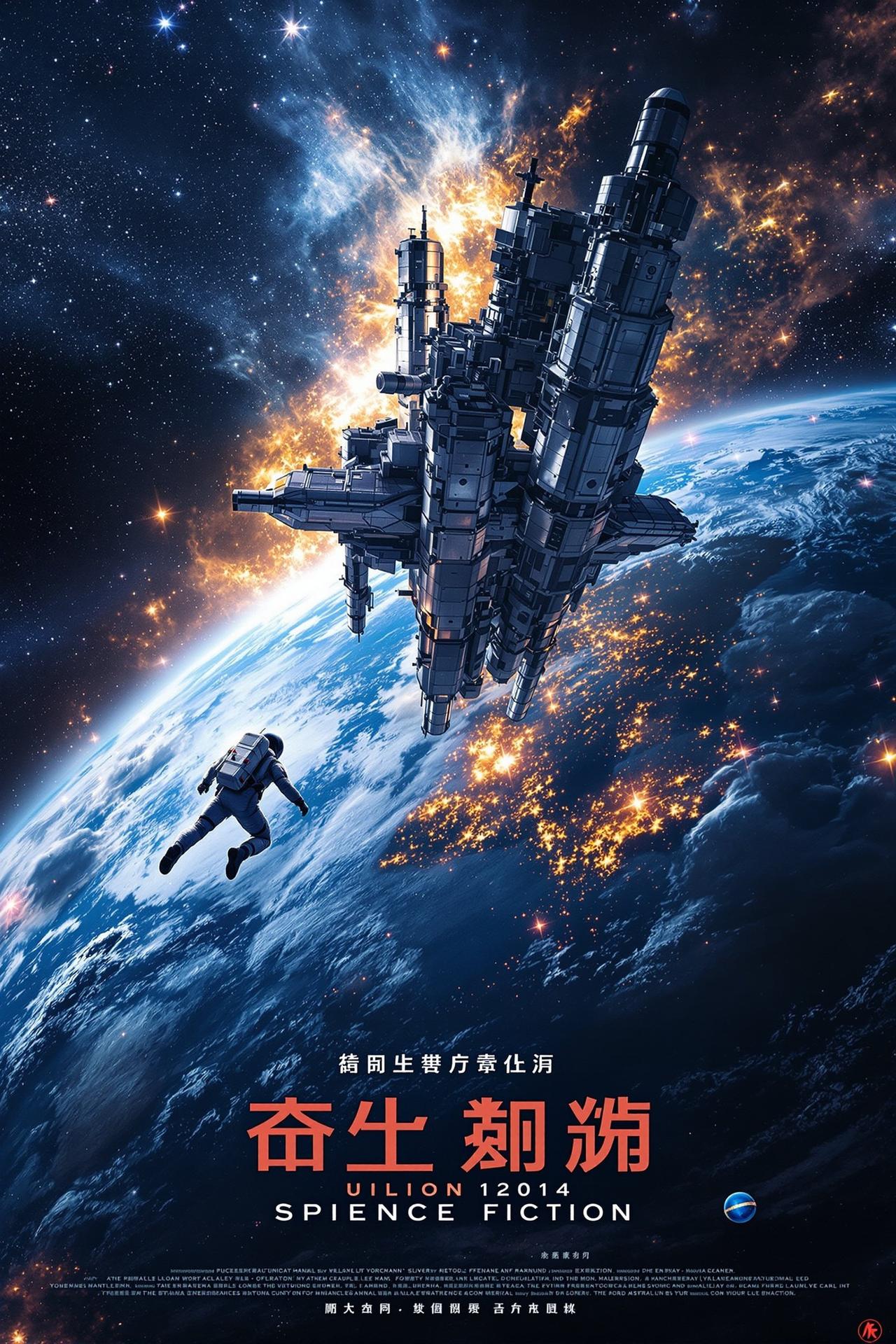 手机影视作品《星际归途》电影海报